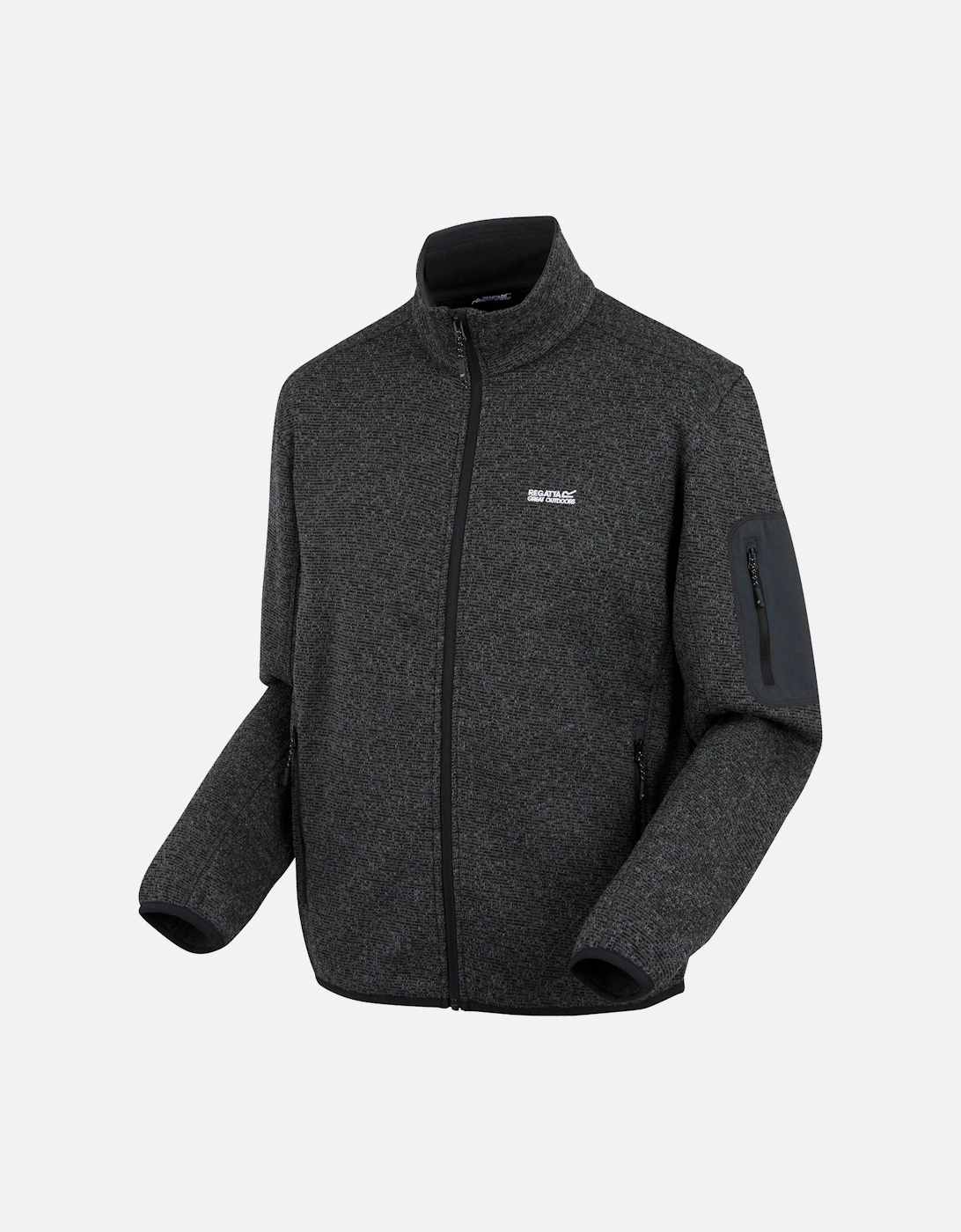 Mens Newhill Marl Full Zip Fleece Jacket