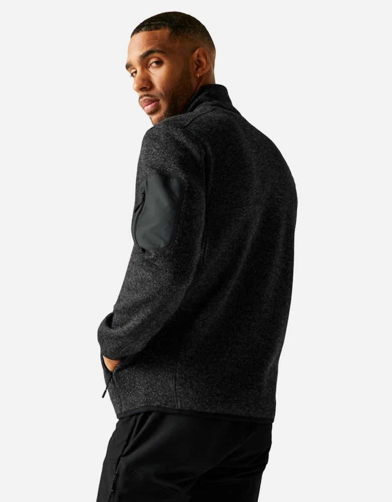 Mens Newhill Marl Full Zip Fleece Jacket