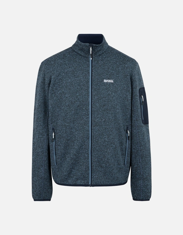 Mens Newhill Marl Full Zip Fleece Jacket