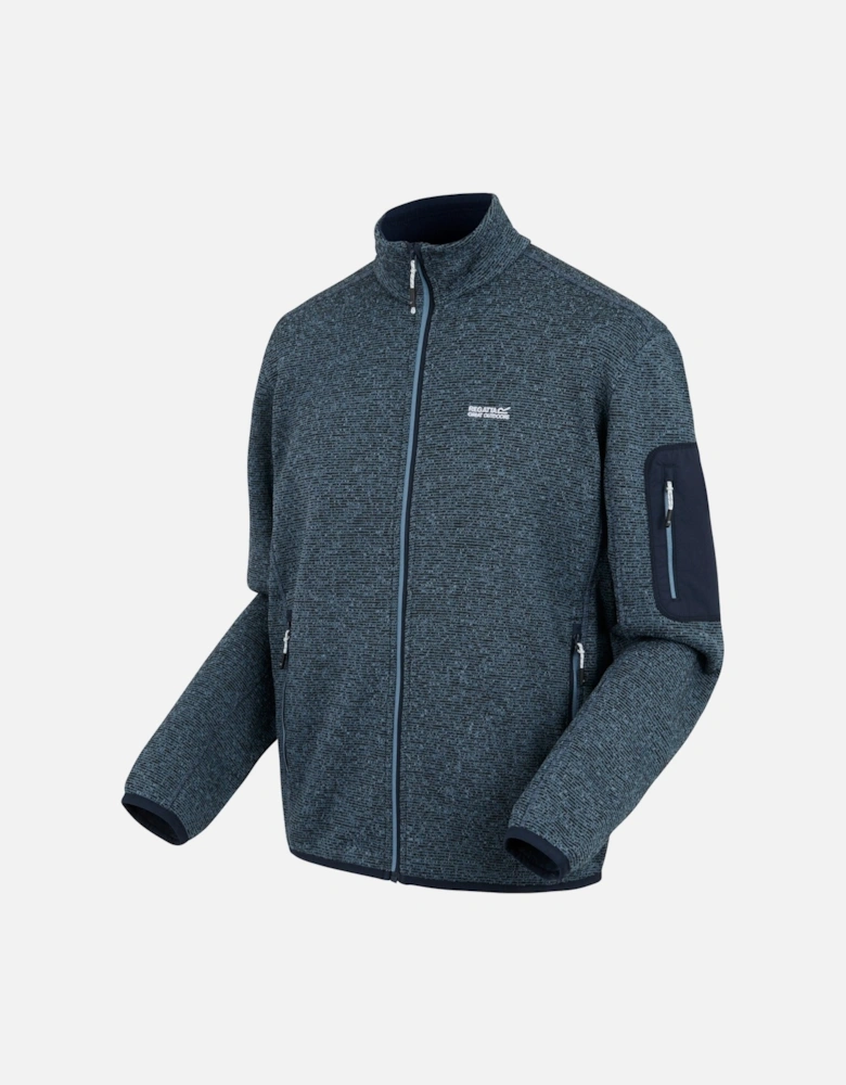 Mens Newhill Marl Full Zip Fleece Jacket
