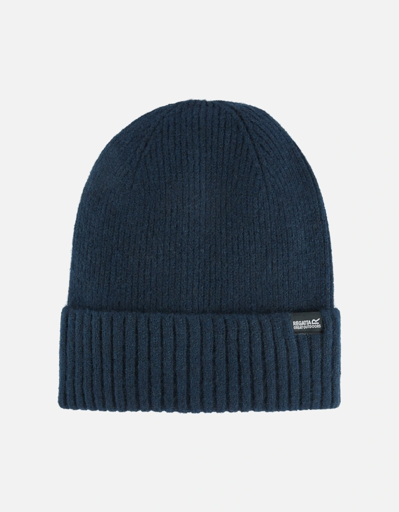 Womens/Ladies Basic Ribbed Beanie