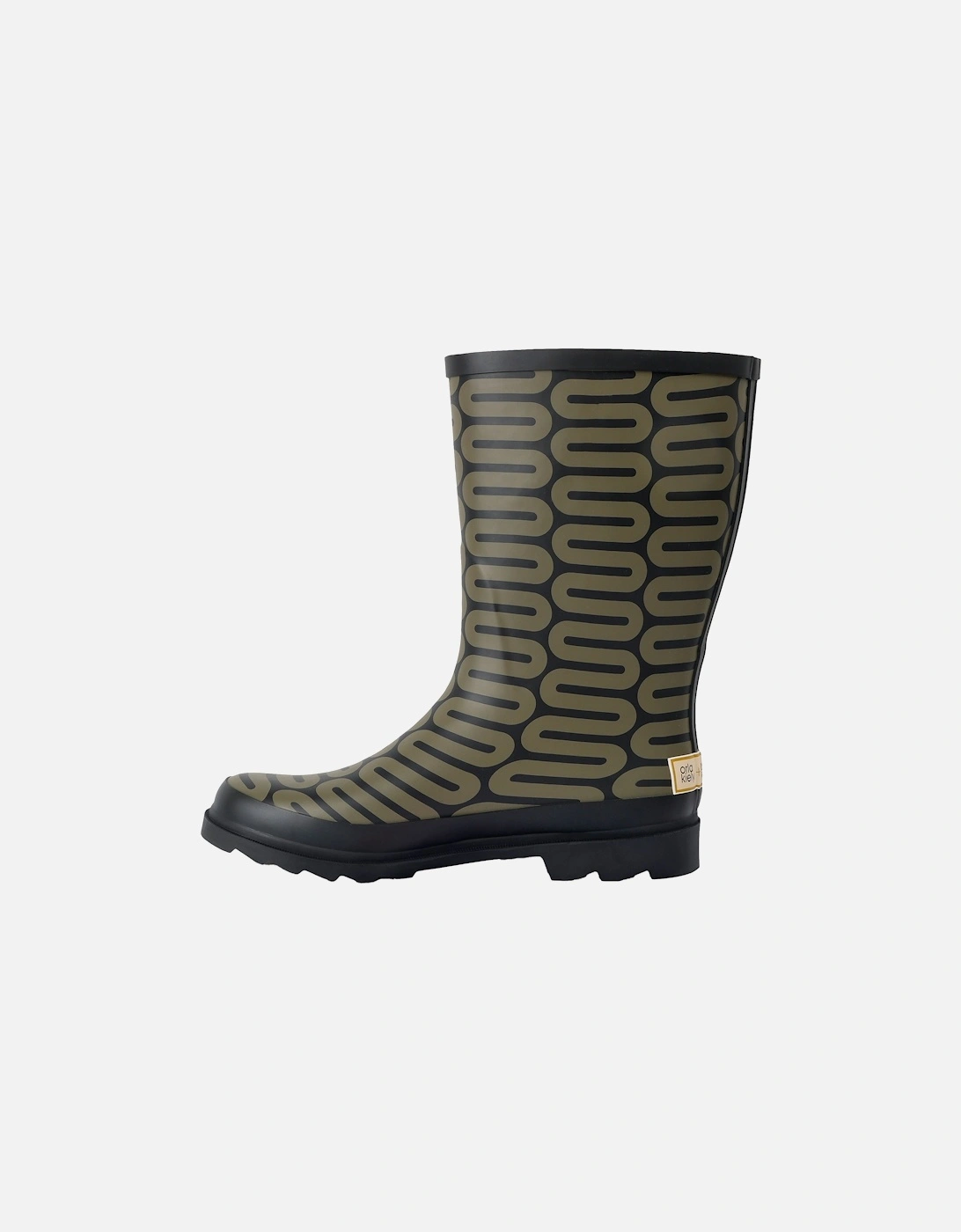 Womens/Ladies Orla Kiely Rain Cloud Mid Calf Wellington Boots