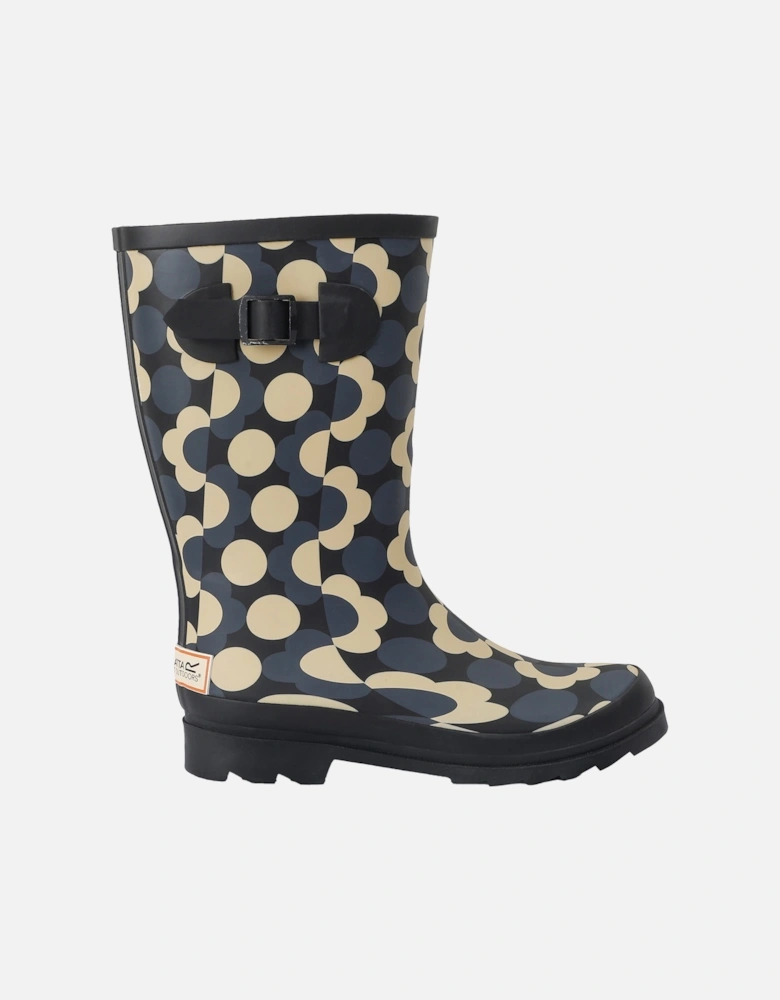 Womens/Ladies Orla Kiely Rain Cloud Mid Calf Wellington Boots