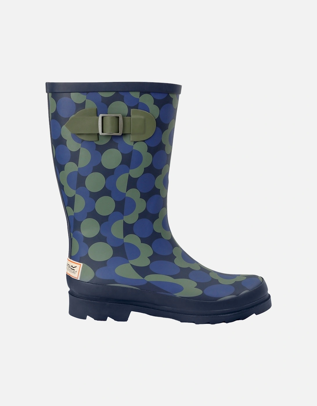 Womens/Ladies Orla Kiely Rain Cloud Mid Calf Wellington Boots
