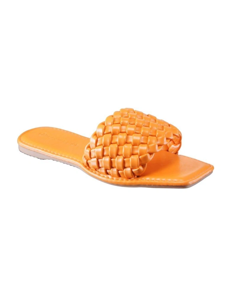 Slider Ladies Flat Mules