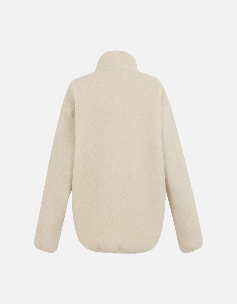 Womens/Ladies Frankie Abstract Borg Half Zip Fleece Jacket