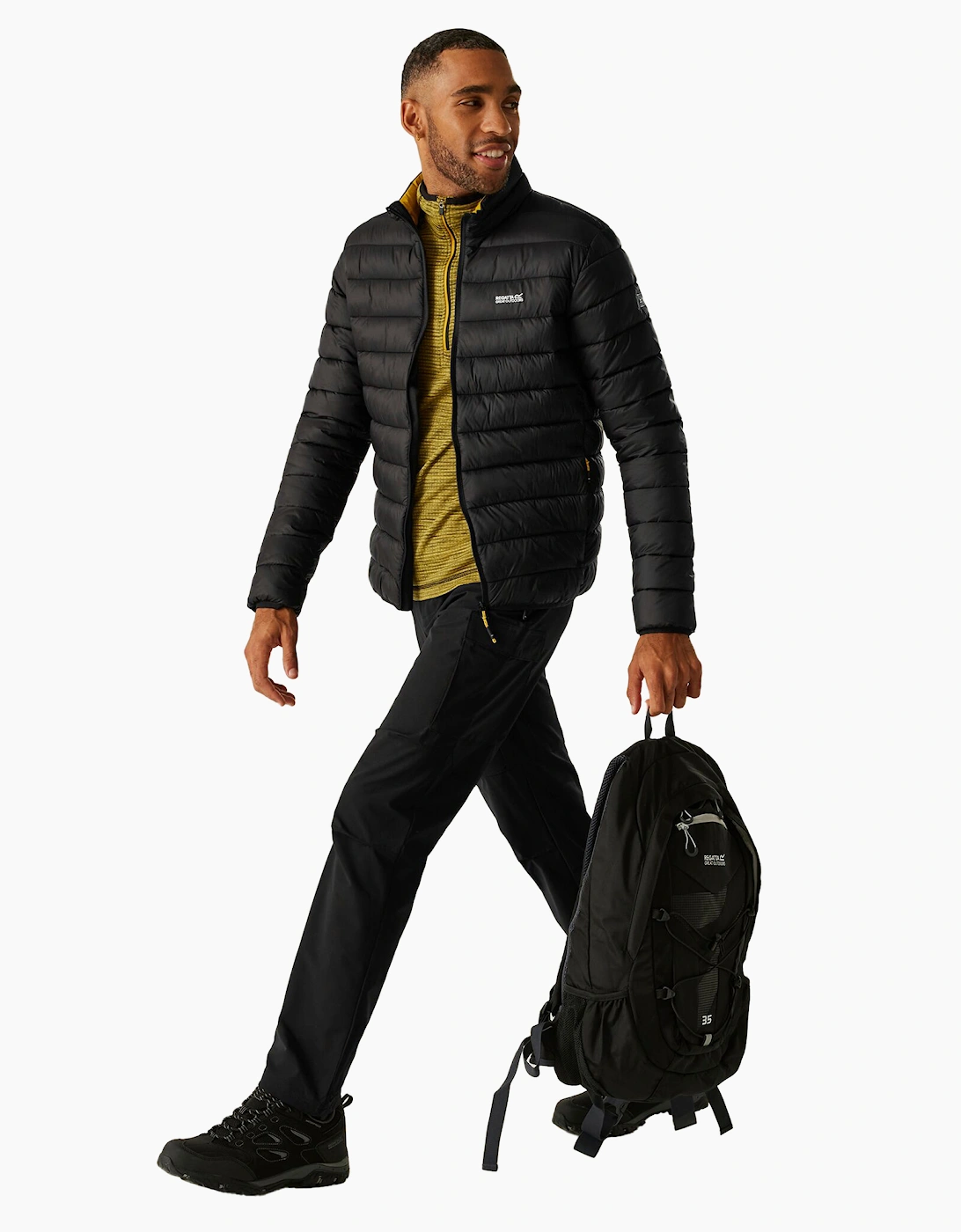 Men's Regatta Mens Marizion Padded Jacket - Black - Size: 38/Regular