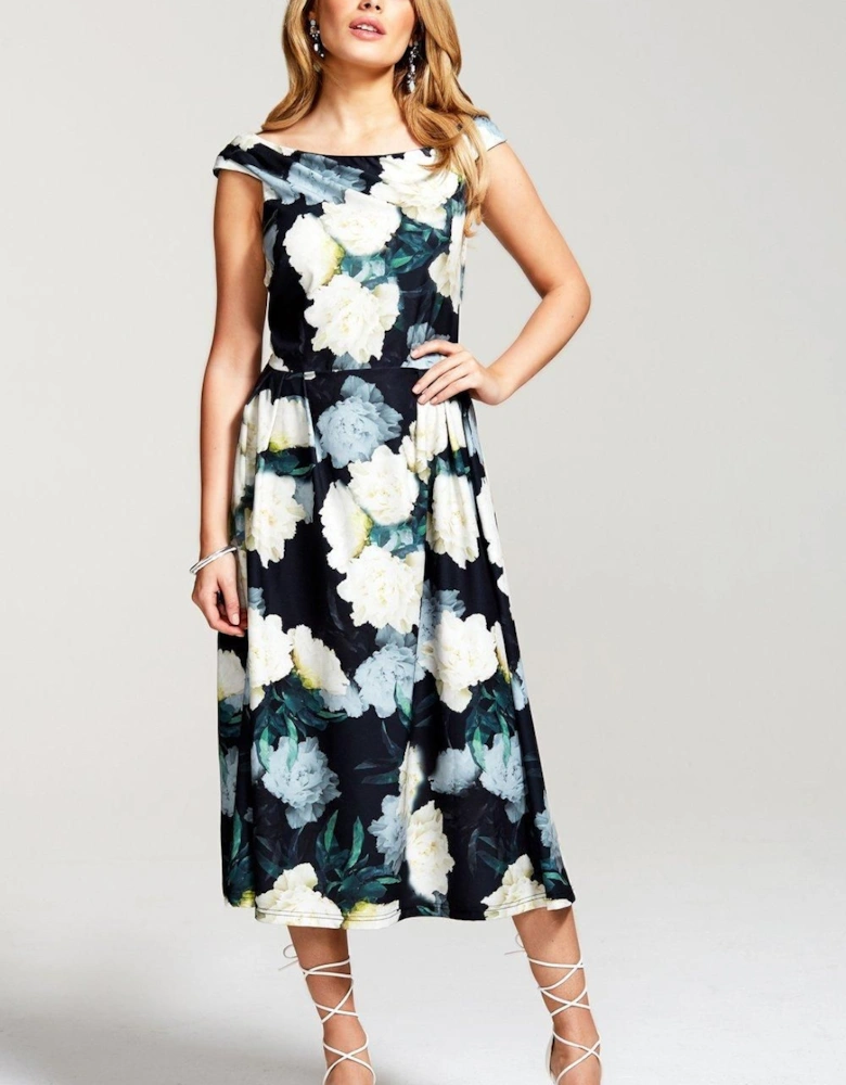 Midi Length Tea Dress