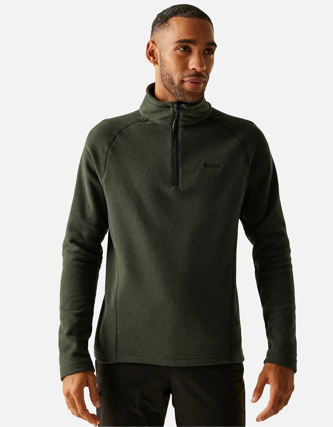 Great Outdoors Mens Kenger Half Zip Honeycomb Fleece