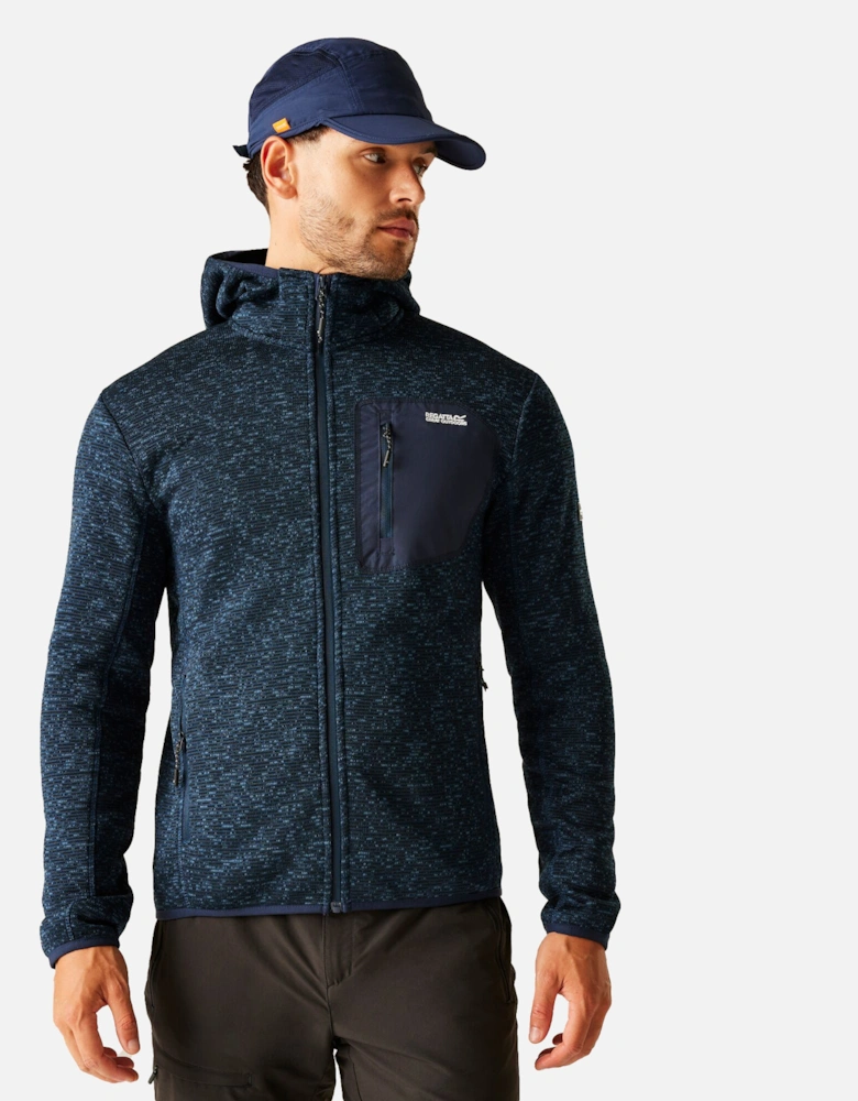 Mens Newhill Marl Full Zip Fleece Jacket