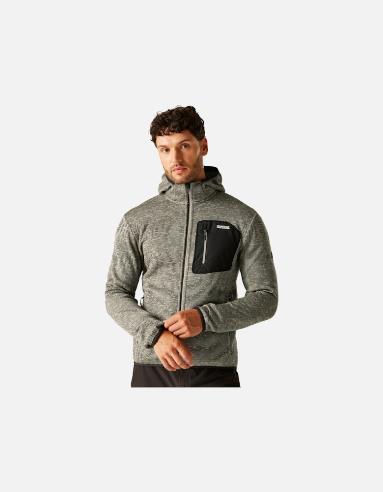 Mens Newhill Marl Full Zip Fleece Jacket