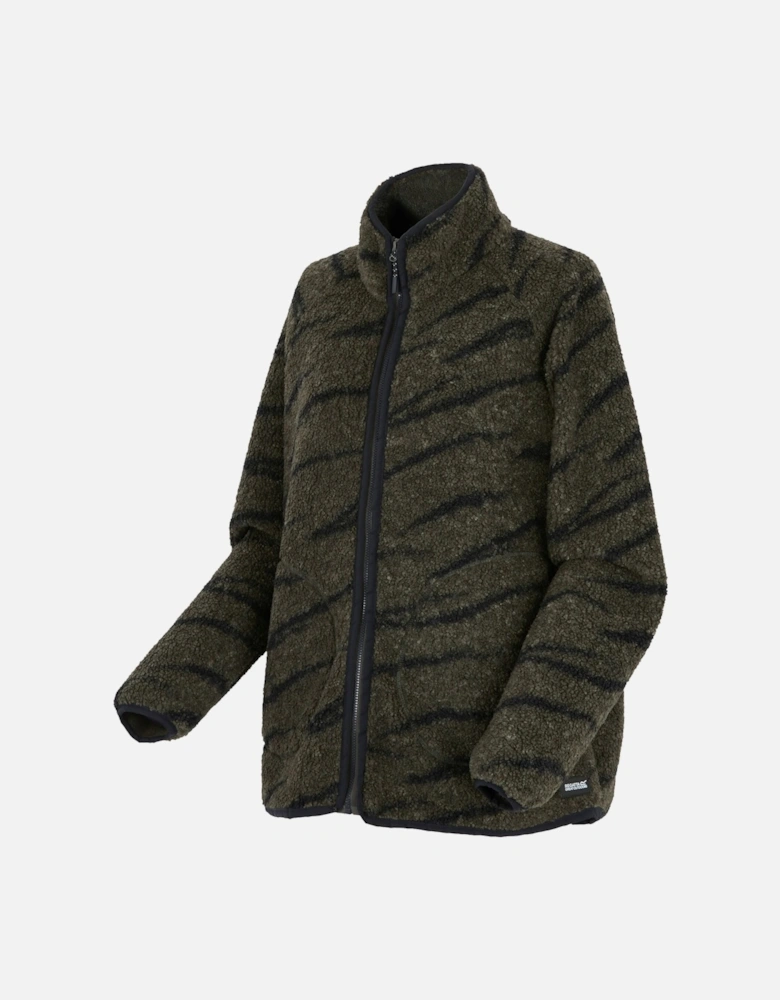 Womens/Ladies Frankie Borg Full Zip Fleece Jacket