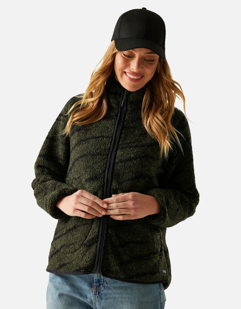 Womens/Ladies Frankie Borg Full Zip Fleece Jacket