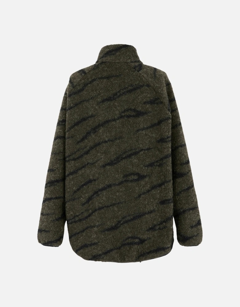 Womens/Ladies Frankie Borg Full Zip Fleece Jacket