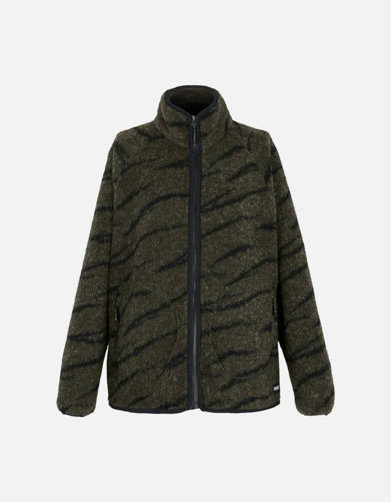 Womens/Ladies Frankie Borg Full Zip Fleece Jacket