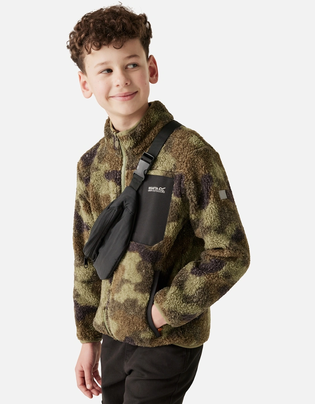 Childrens/Kids Frankie Full Zip Fleece Jacket