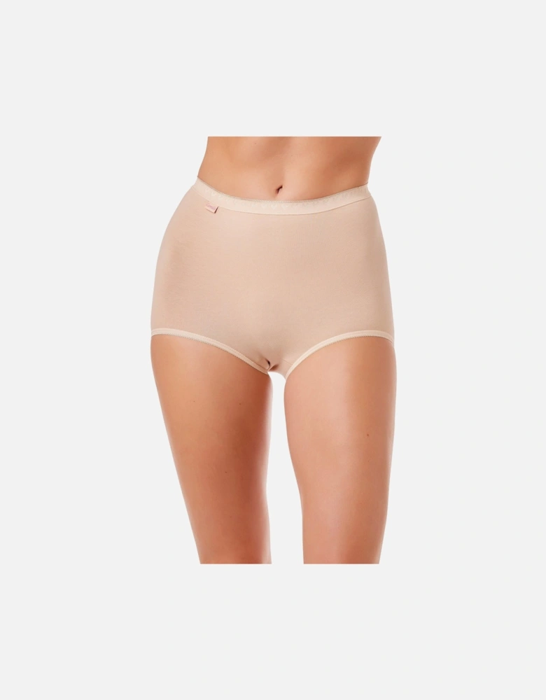 Three Pack Cotton Maxi Briefs