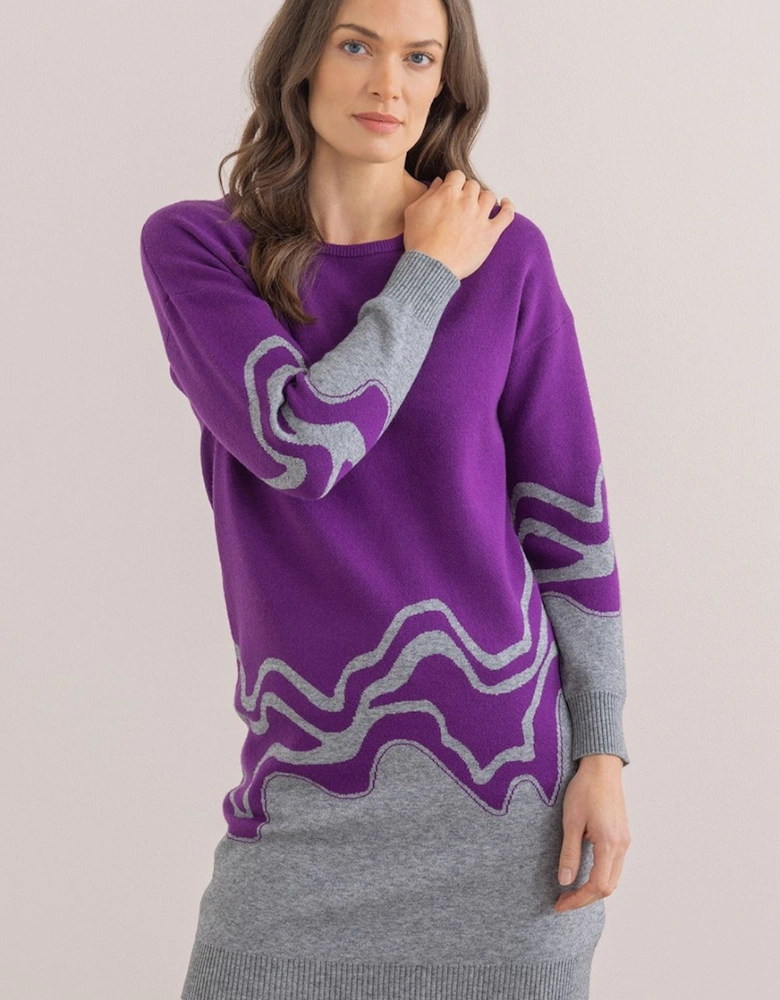 Long Sleeve Knitted Dress