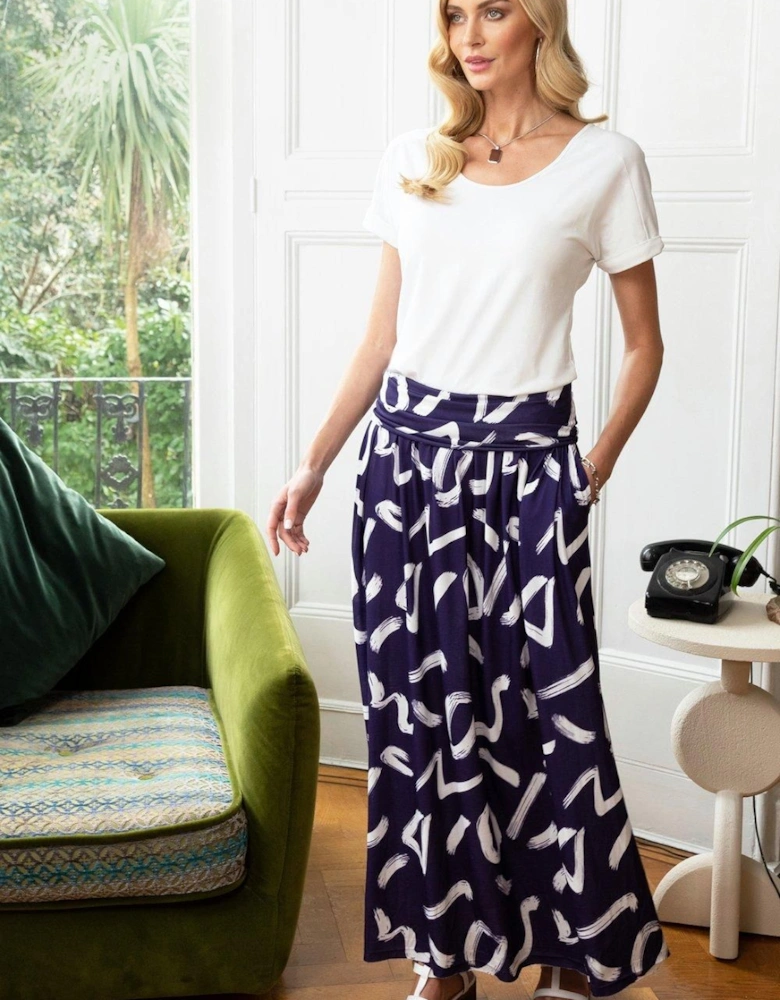 Luxury Roll Top Maxi Skirt