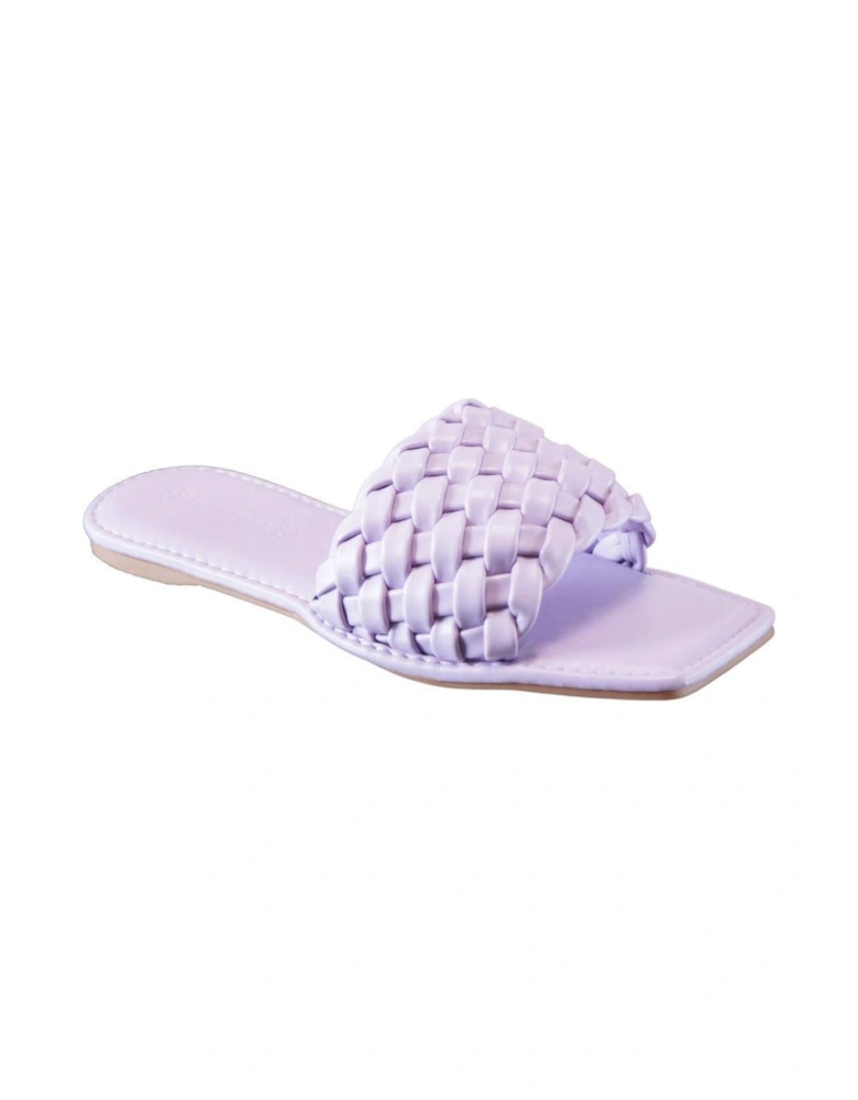 Slider Ladies Flat Mules