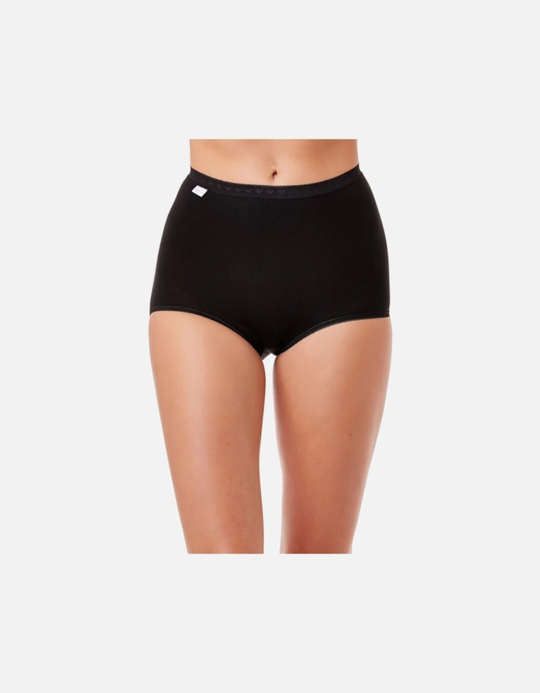 Three Pack Cotton Maxi Briefs