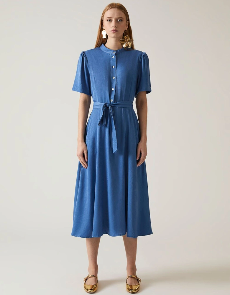 Midi Blue Day Dress