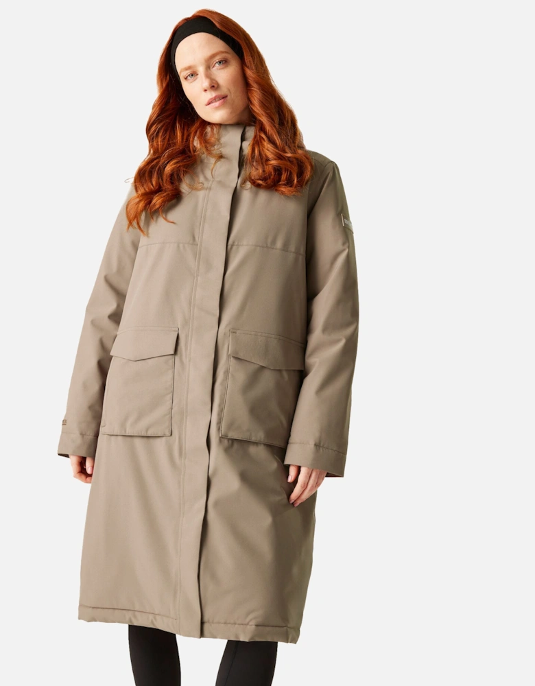 Womens/Ladies Yarli Longline Waterproof Jacket