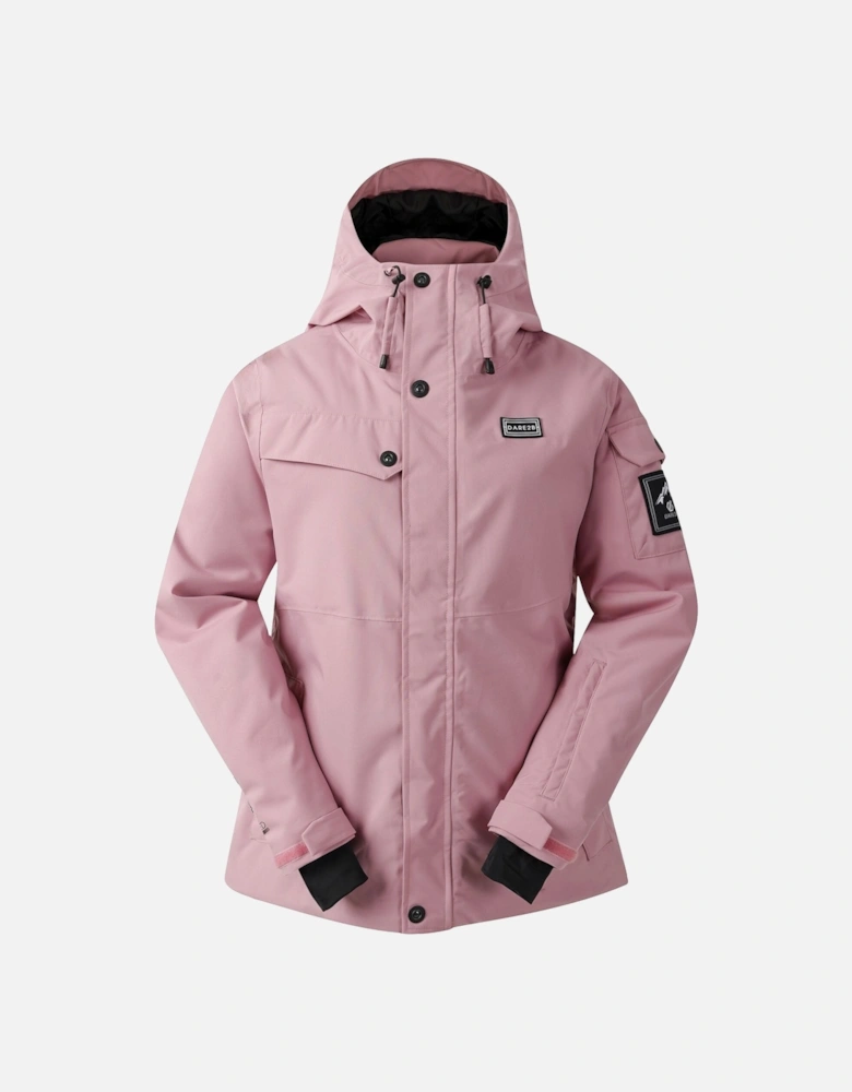 Womens/Ladies Ski Life Dash Print Ski Jacket