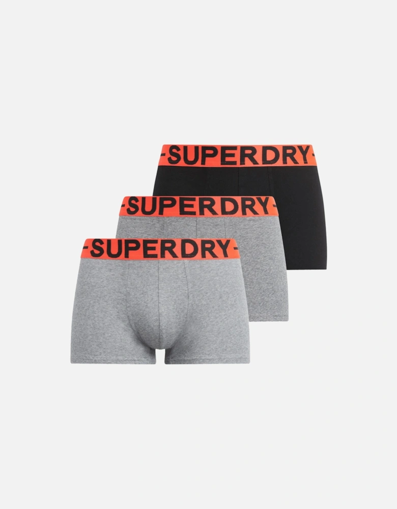 Mens Trunk Triple Pack Boxer Shorts