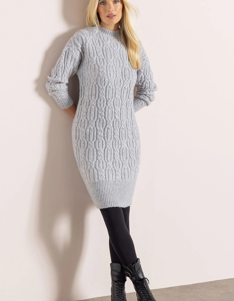 Knitted Long Sleeve Dress