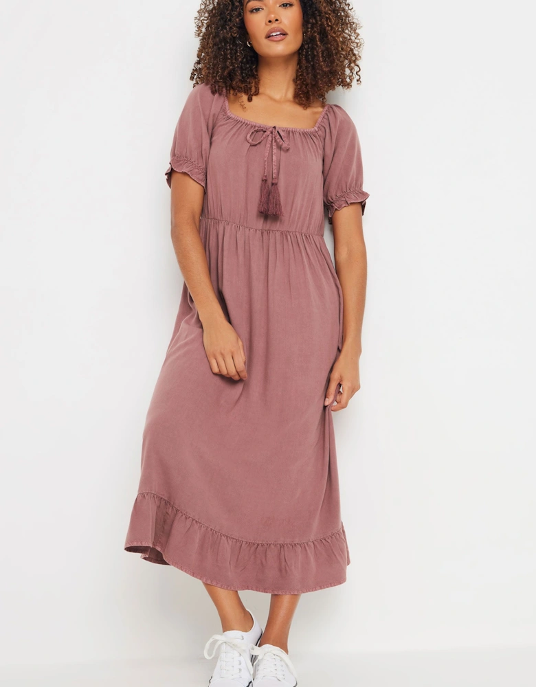 Tassel Smock Dress