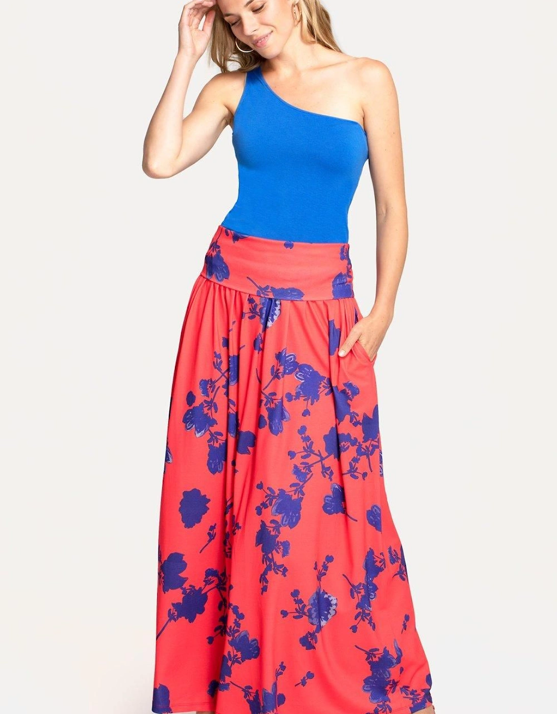 Roll Top Maxi Skirt, 2 of 1