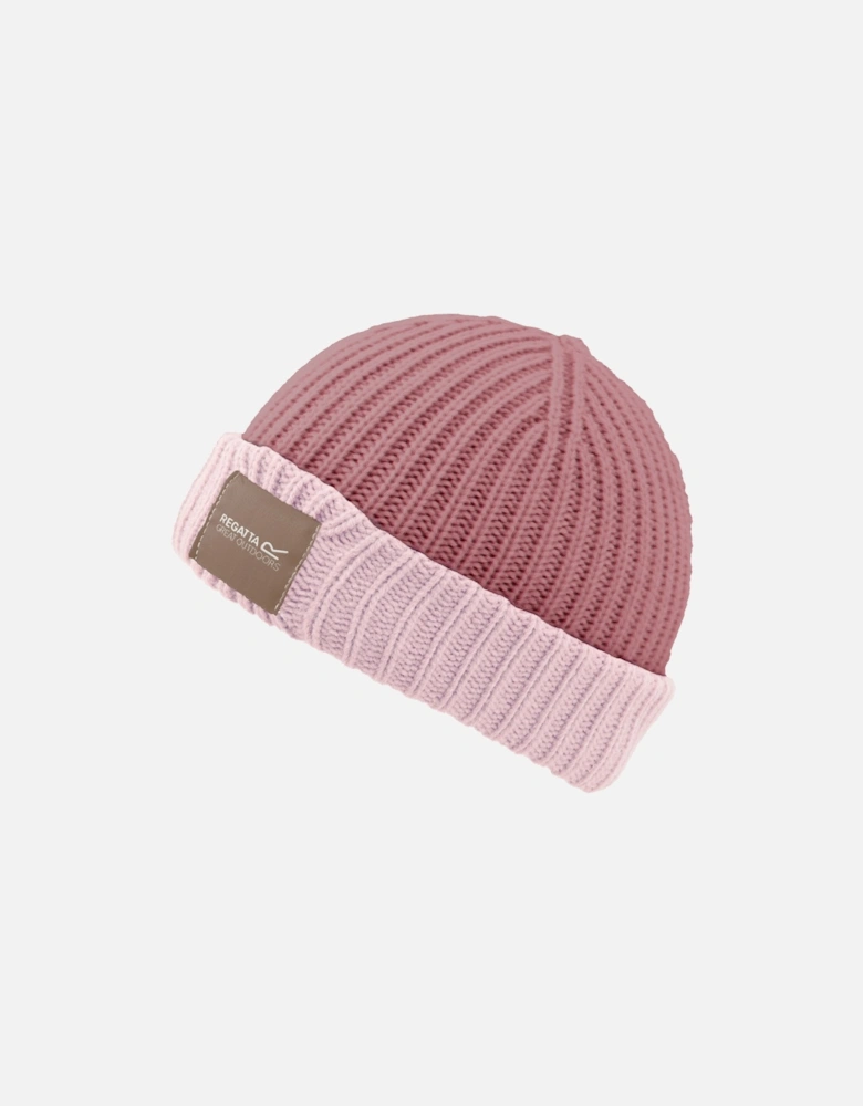 Childrens/Kids Connora Fisherman Logo Beanie