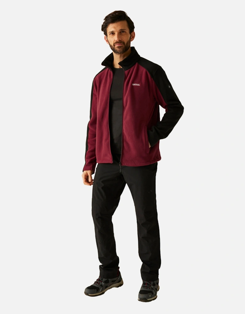Great Outdoors Mens Hedman II Two Tone Full Zip Fleece Jacket