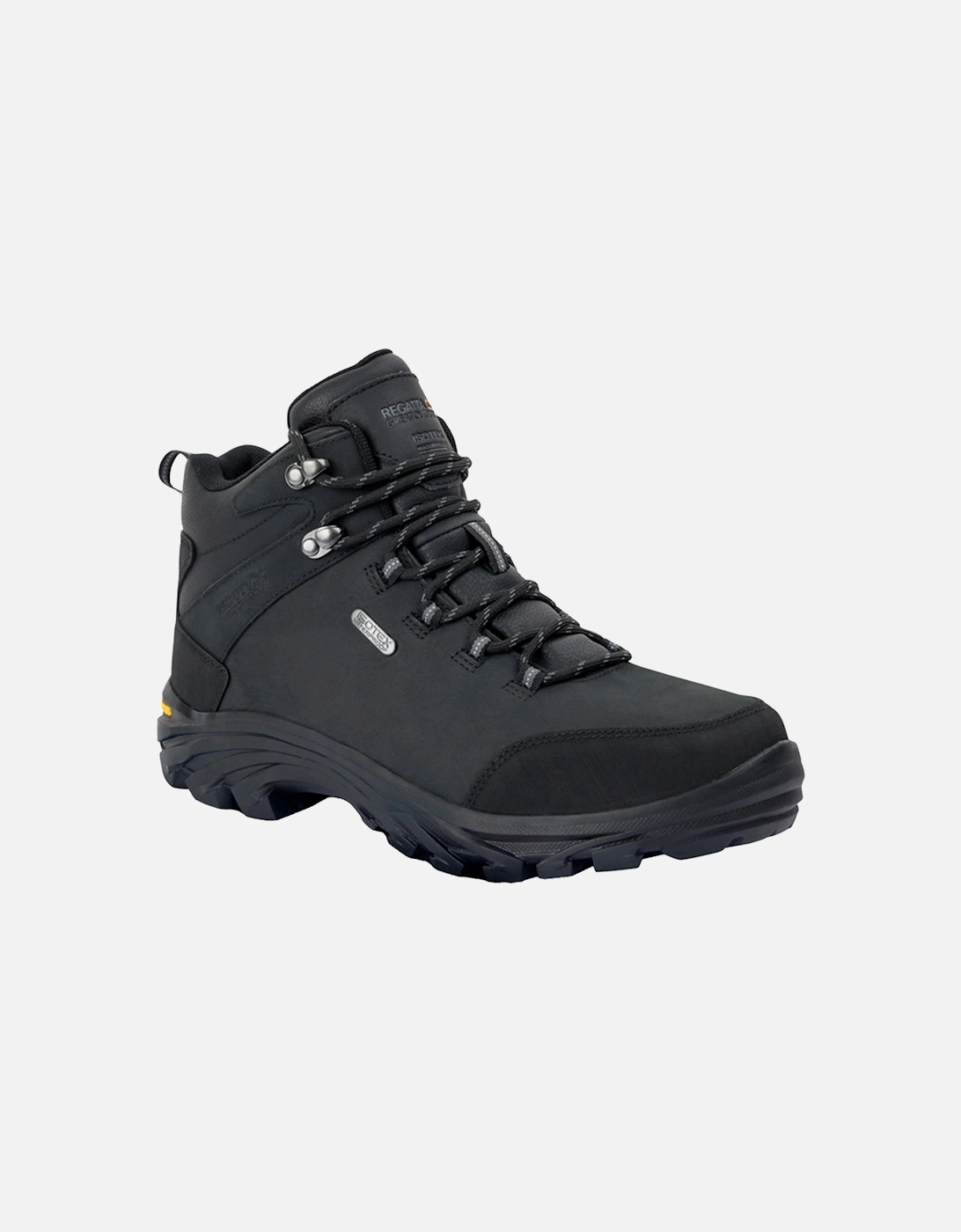 Great Outdoors Mens Burrell Leather Hiking Boots, 5 of 4