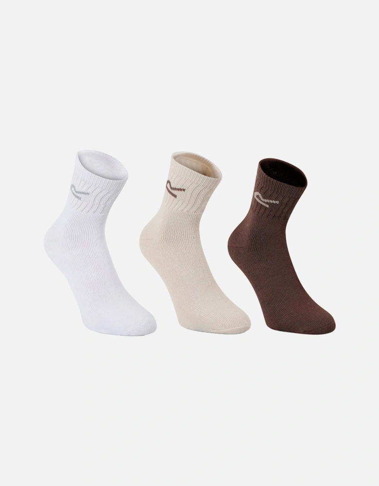 Great Outdoors Womens/Ladies Marl Effect Socks (3 Pack)