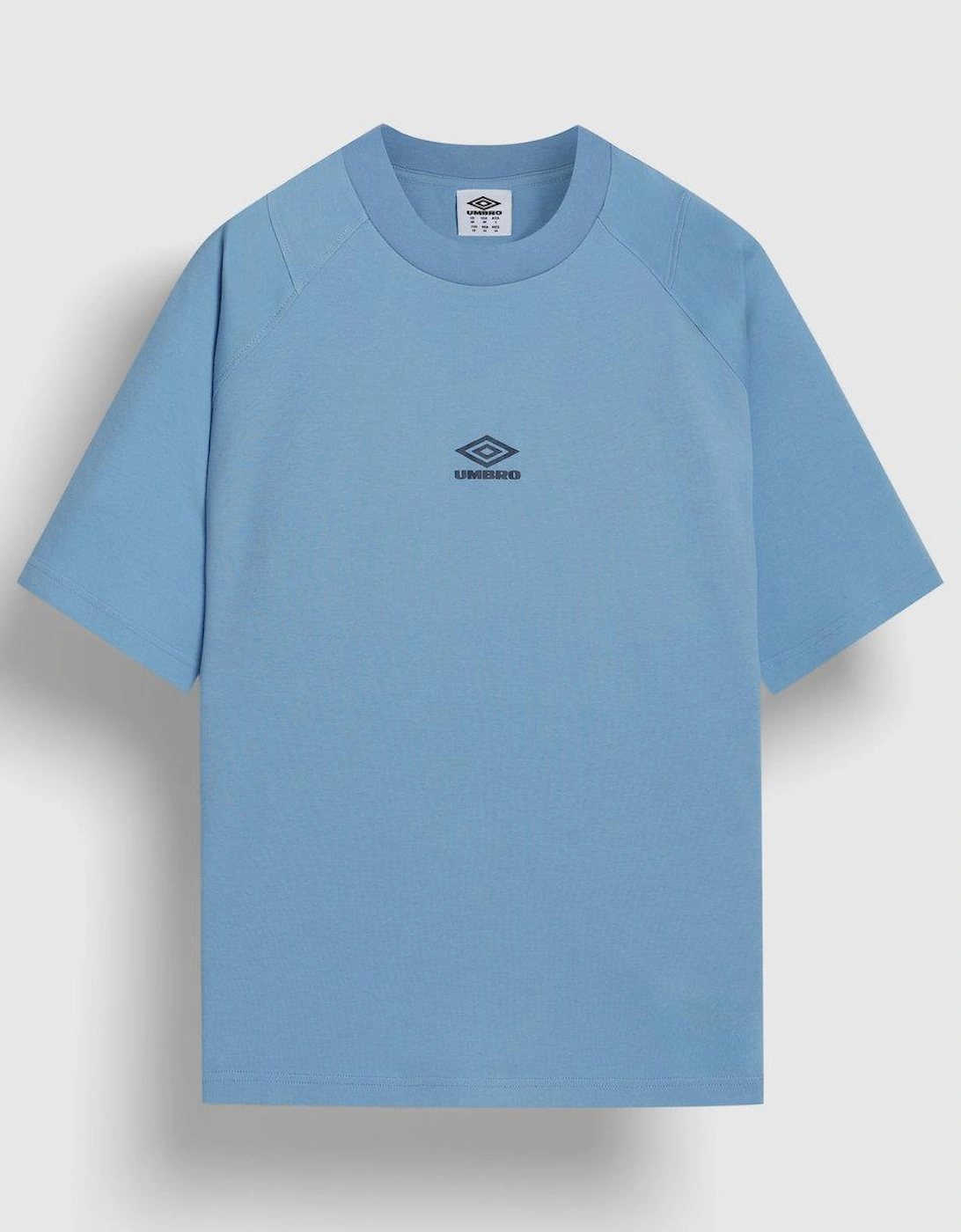 Mens Washed Crew Neck Boxy T-Shirt