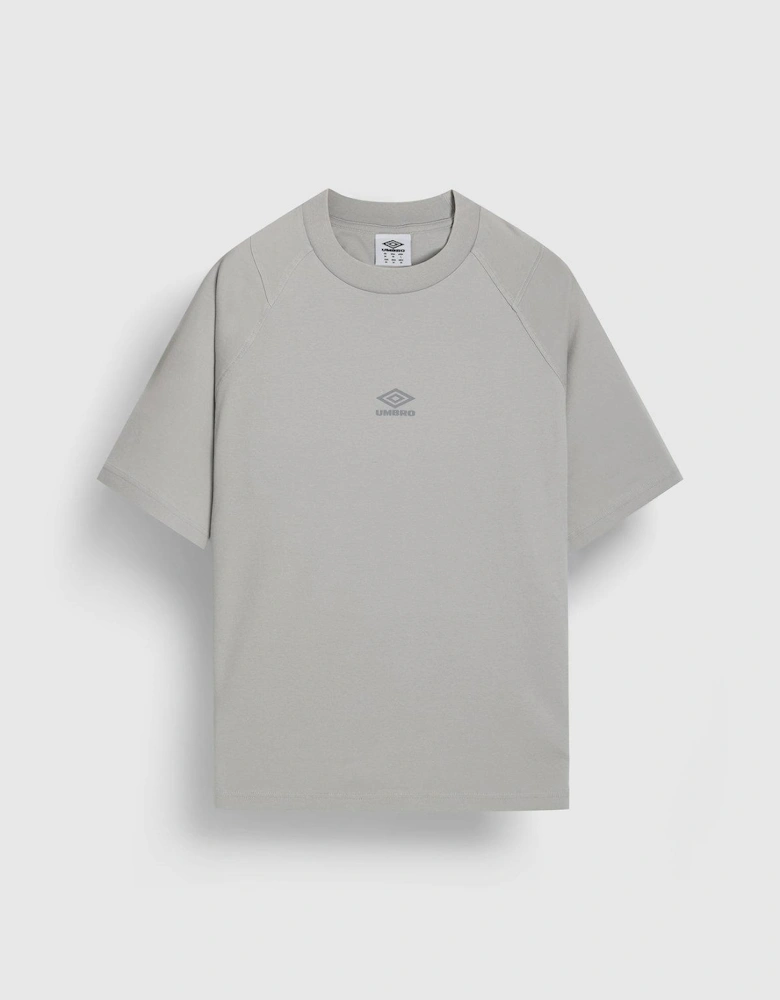 Mens Washed Crew Neck Boxy T-Shirt