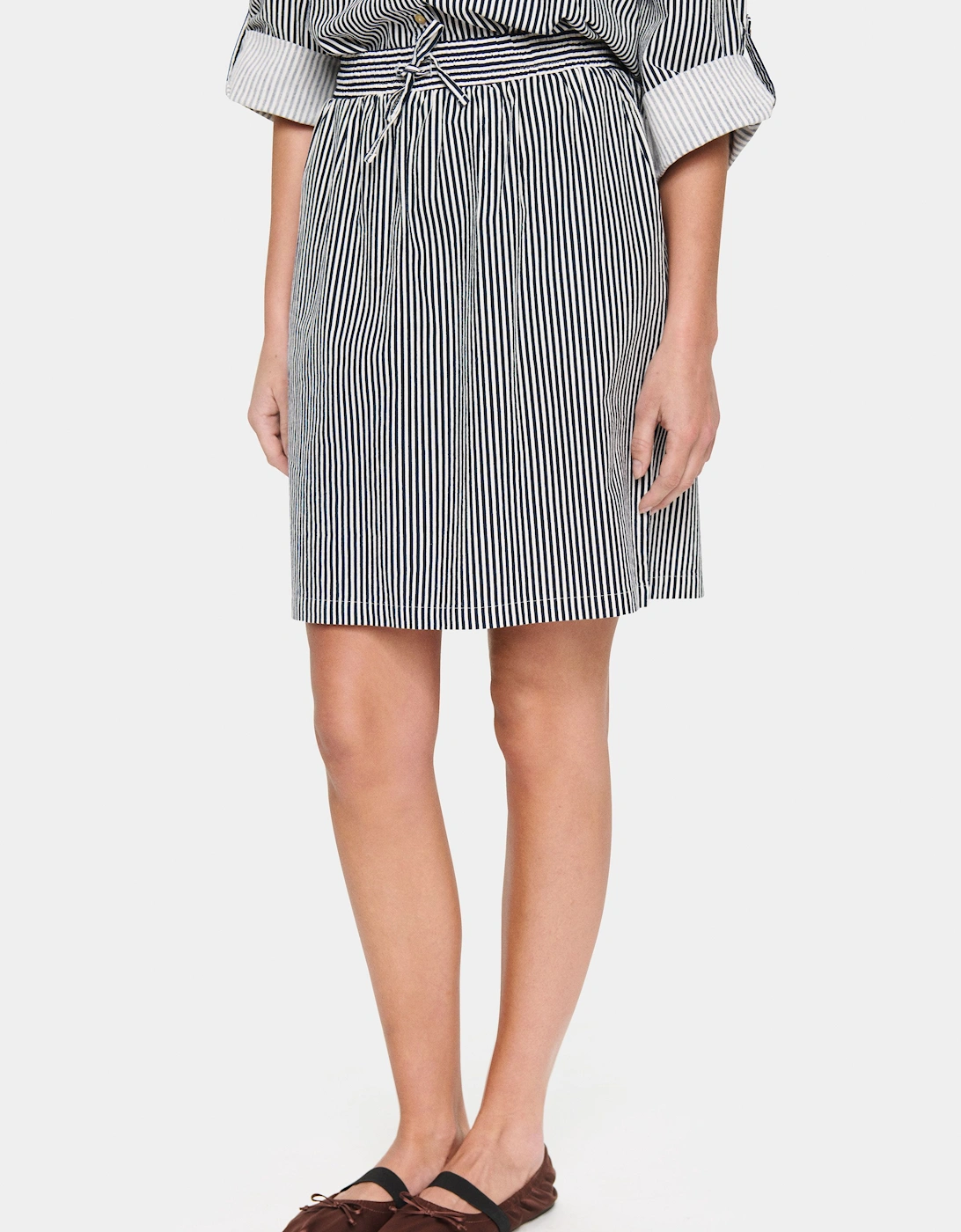ZalindaSZ High Waisted Stripe Skirt Striped, 2 of 1