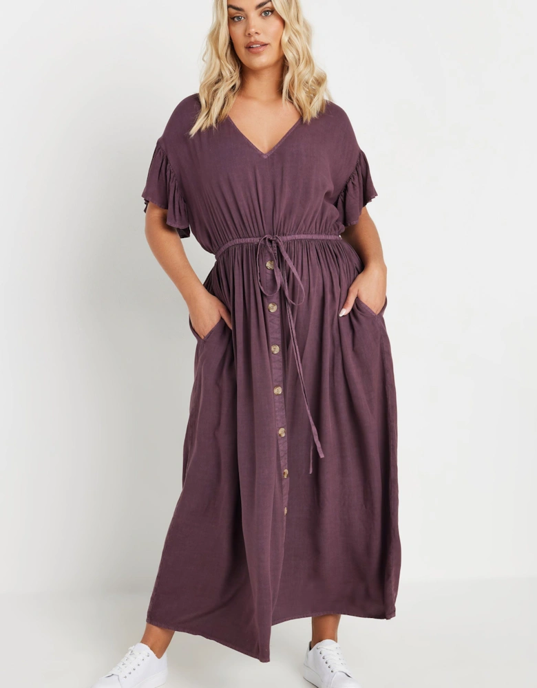 Chambray Maxi Dress