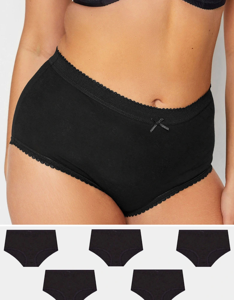 5 Pack Cotton Full Briefs