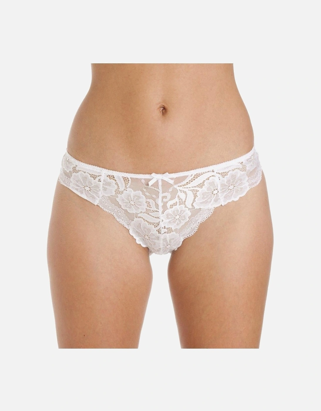 Two Pack Floral Lace Thong, 2 of 1