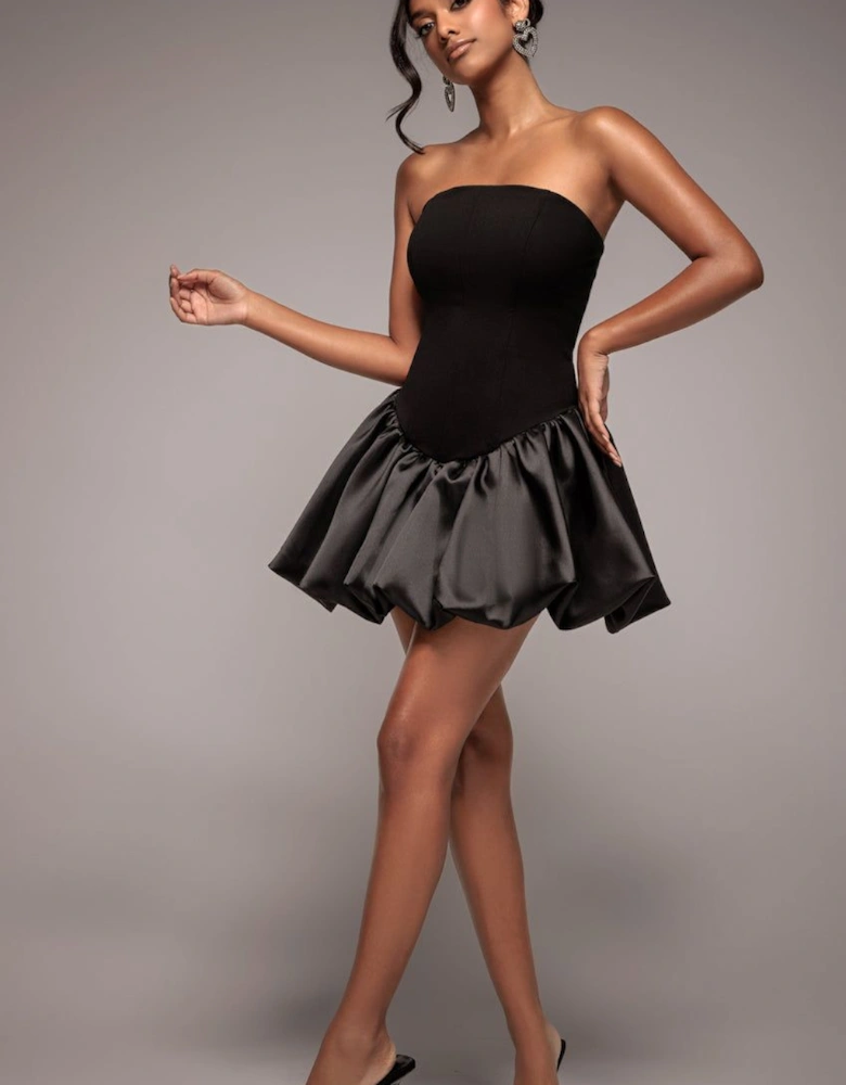 Corset Boobtube Babydoll Mini Dress