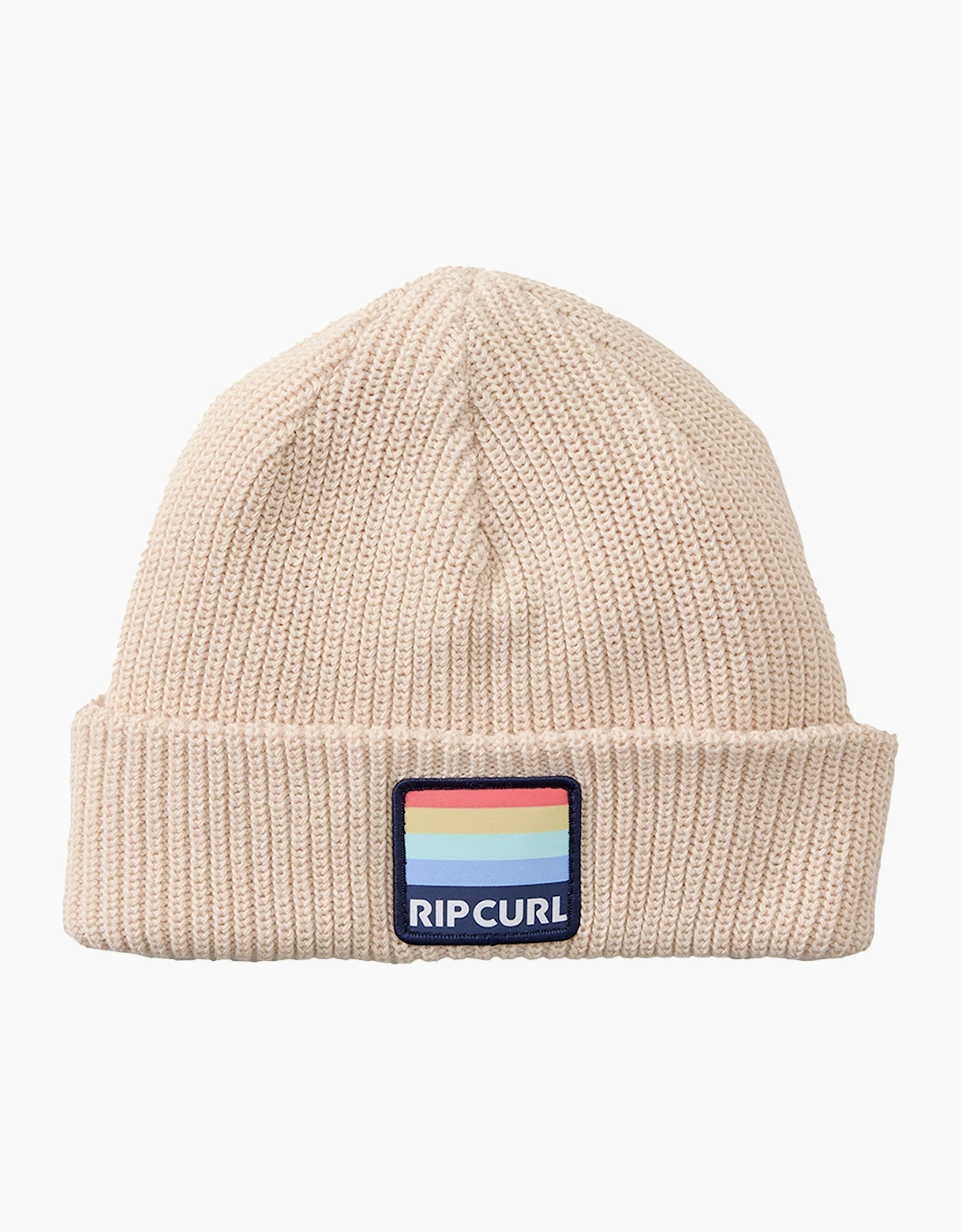 Ripcurl Women's Cream Rip Curl Mixed Reg Beanie - Size: One Size