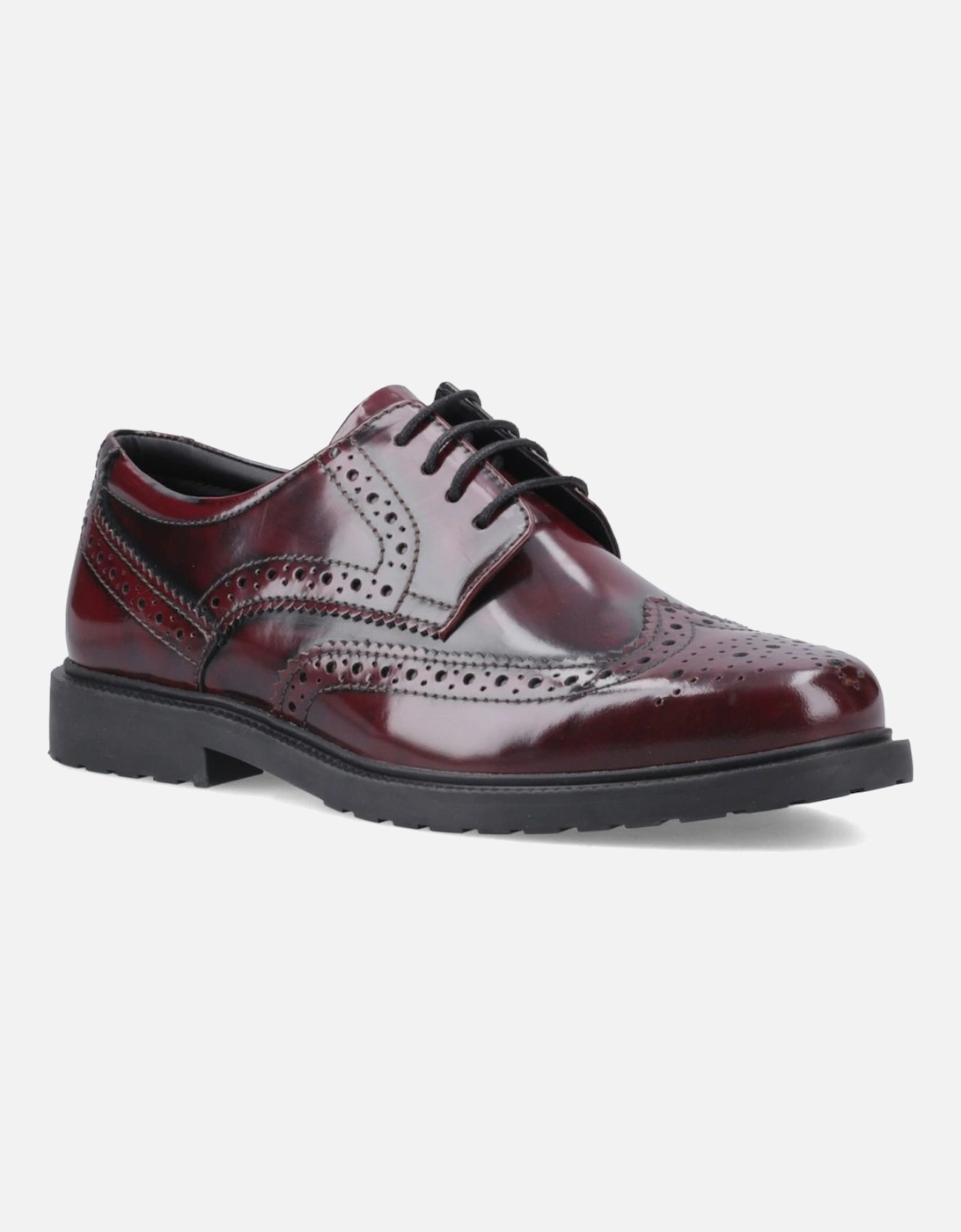 Verity Hi-Shine Womens Brogues, 6 of 5