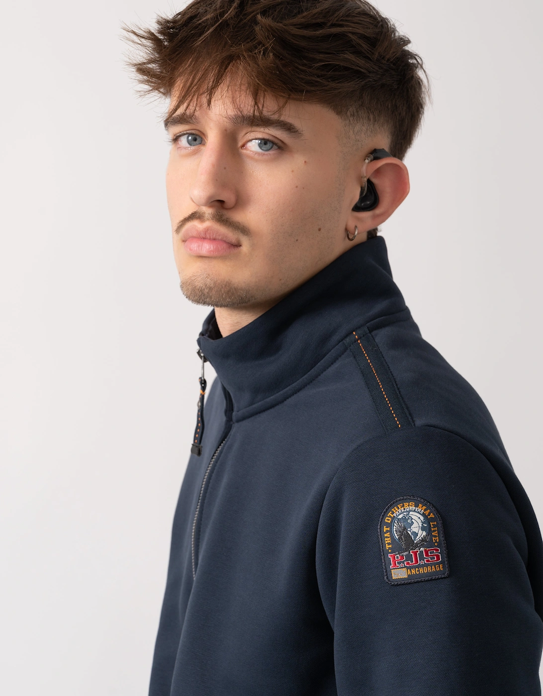 Broad Peak Mens Sweatshirt - Blue Navy 316, 5 of 4
