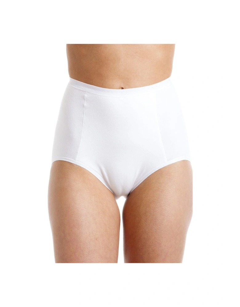 Two Pack High Waist Control Briefs