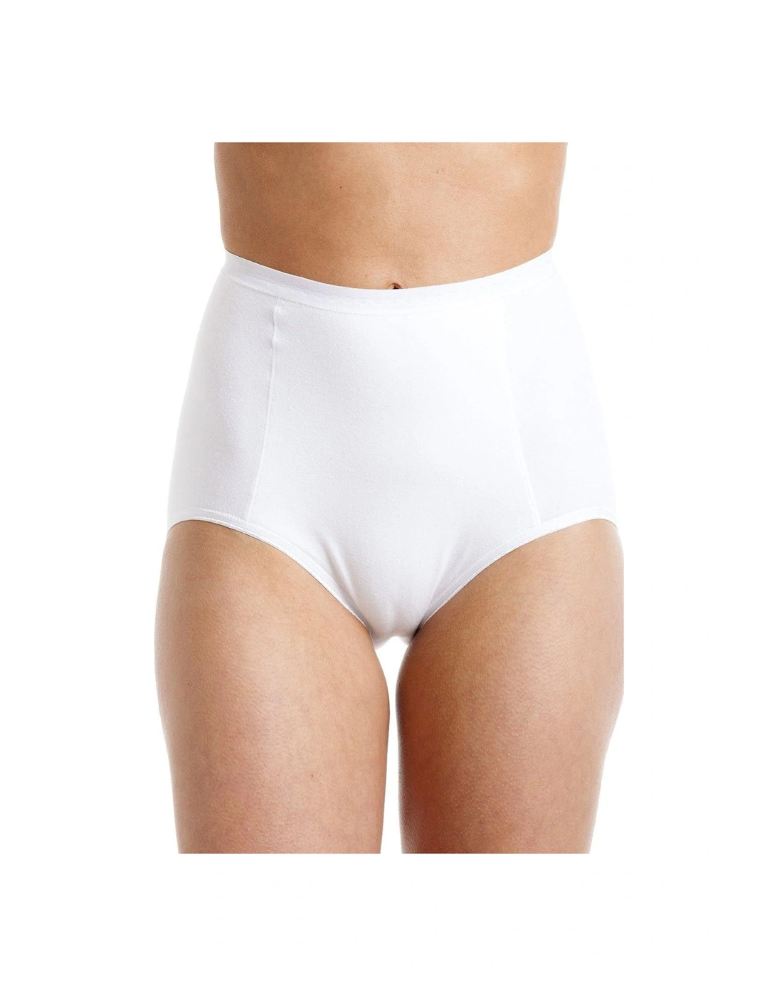 Two Pack High Waist Control Briefs, 2 of 1