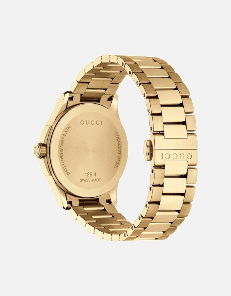 YA126461 G-Timeless Yellow Gold Dial Unisex Watch