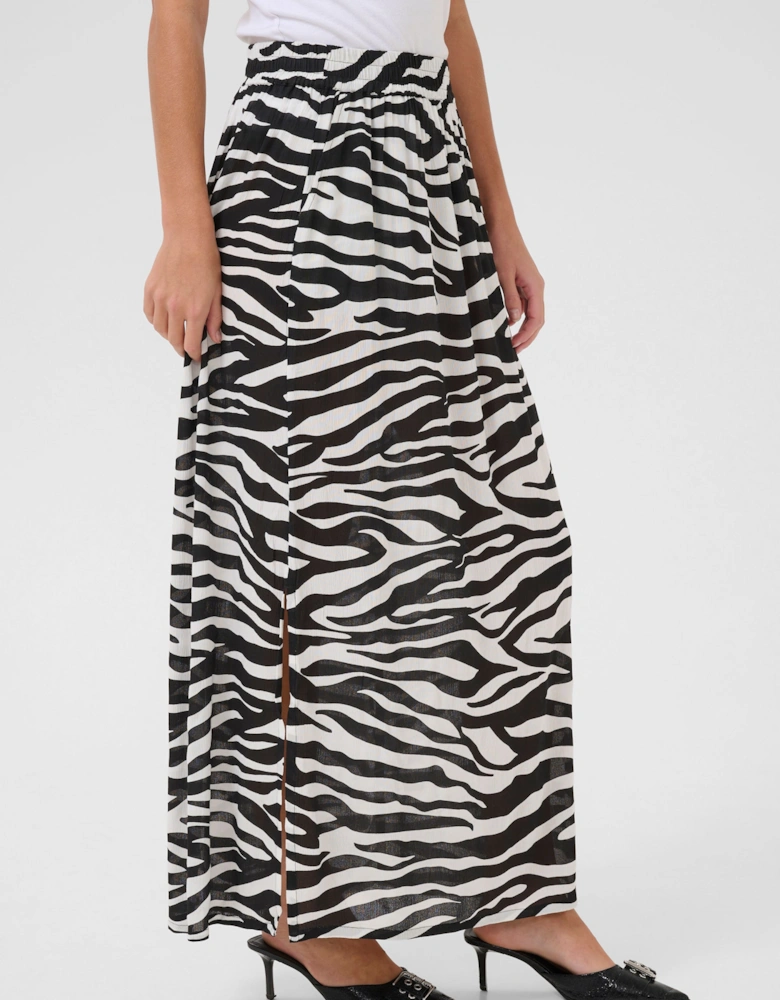 KAedita Amber Floral A-Line Skirt Floral